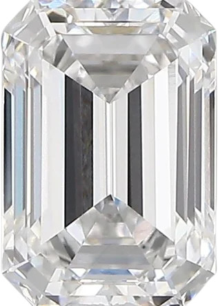 1.1 Carat E vvs1 Emerald Lab Diamond