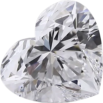 1.12 Carat D VVS2 Heart Lab Diamond