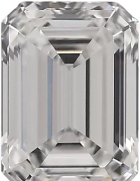 1.13 Carat E vvs2 Emerald Lab Diamond