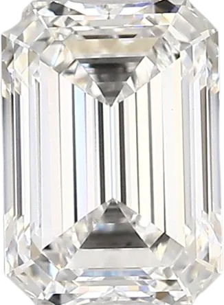 1.42 Carat D vvs2 Emerald Lab Diamond