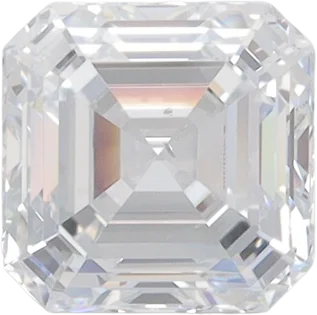 1.51 Carat D SI1 Asscher Lab Diamond