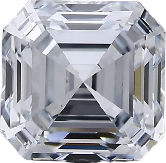 1.51 Carat I VVS2 Asscher Lab Diamond