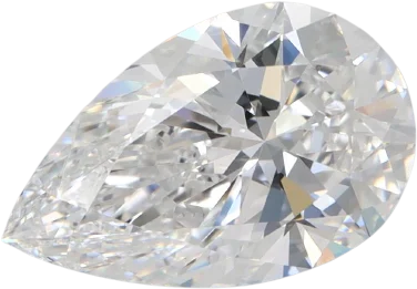 1.51 Carat D IF Pear Lab Diamond