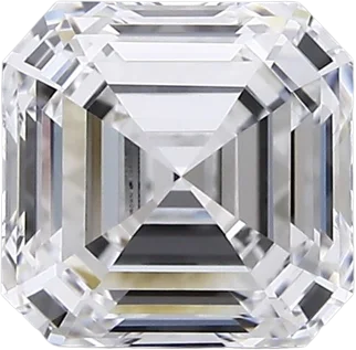 1.52 Carat D VVS2 Asscher Lab Diamond