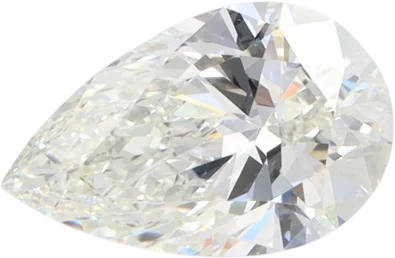 1.52 Carat G VVS2 Pear Lab Diamond