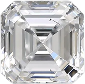 1.53 Carat D SI1 Asscher Lab Diamond