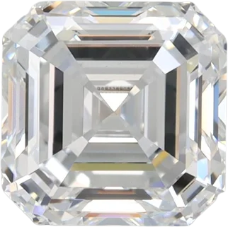 1.54 Carat E VS1 Asscher Lab Diamond