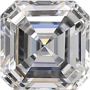 1.65 Carat D VS2 Asscher Lab Diamond