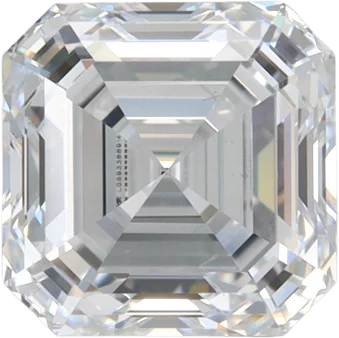 1.72 Carat E VS2 Asscher Lab Diamond