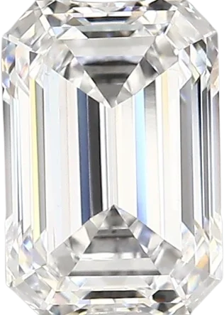 1.72 Carat D vvs2 Emerald Lab Diamond