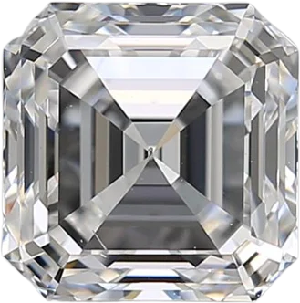 1.74 Carat D VS2 Asscher Lab Diamond