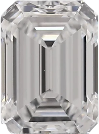 1.74 Carat D vvs2 Emerald Lab Diamond