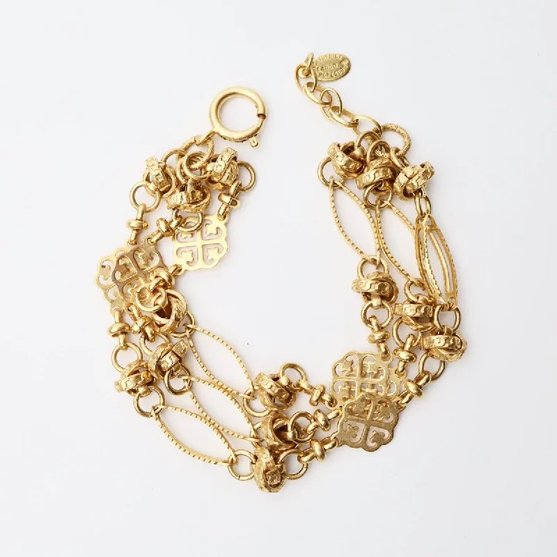 Fleurette Bracelet - Gold Plate