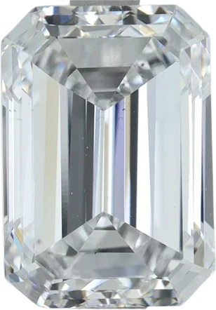 2 Carat D VS2 Emerald Lab Diamond