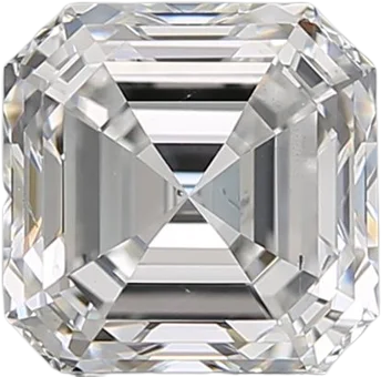 2.03 Carat E SI1 Asscher Lab Diamond