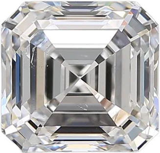 2.07 Carat E SI1 Asscher Lab Diamond