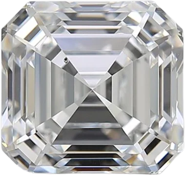 2.08 Carat E SI1 Asscher Lab Diamond