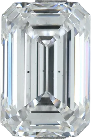 2.21 Carat D VS2 Emerald Lab Diamond