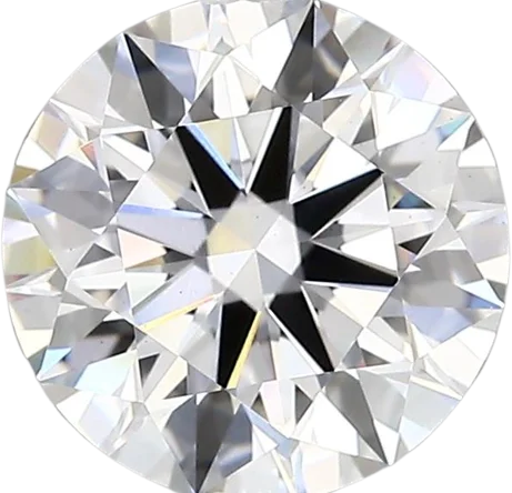 2.22 Carat D vs1 Round Lab Diamond