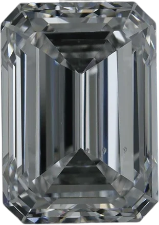 2.5 Carat D VS2 Emerald Lab Diamond