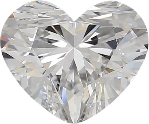 2.66 Carat E VVS1 Heart Lab Diamond