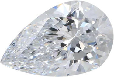 3.01 Carat E VVS1 Pear Lab Diamond