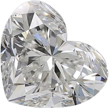 3.02 Carat H SI1 Heart Natural Diamond