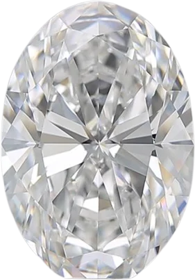 3.2 Carat D IF Oval Natural Diamond