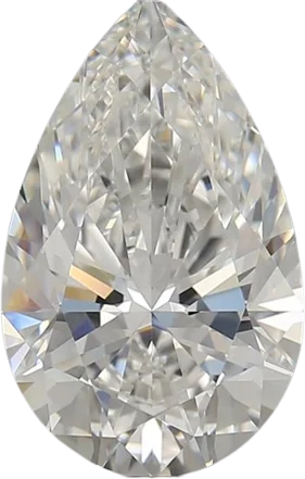 3.7 Carat F IF Pear Lab Diamond