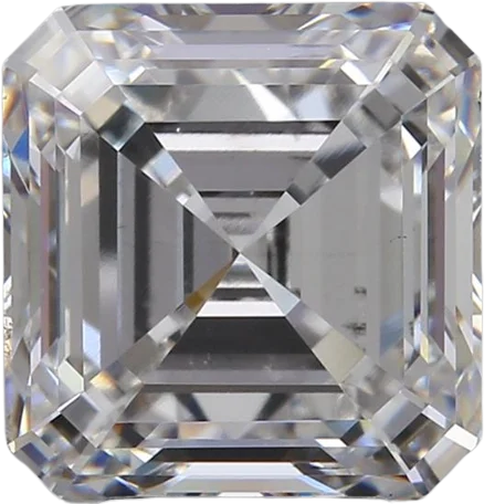 5.05 Carat F VS2 Asscher Lab Diamond