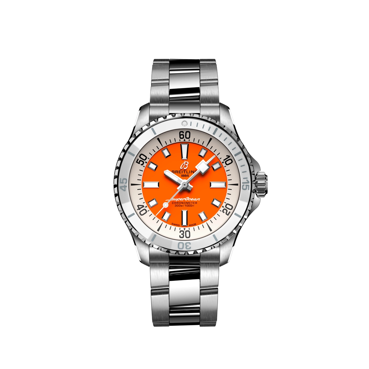 Breitling Superocean Automatic 36 - Orange Dial