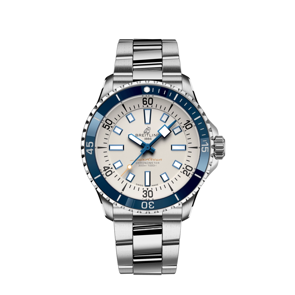 Breitling Superocean Automatic 42 - Silver Dial