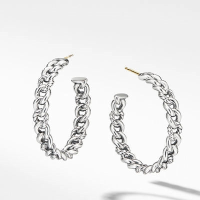 David Yurman Belmont Hoop Earrings