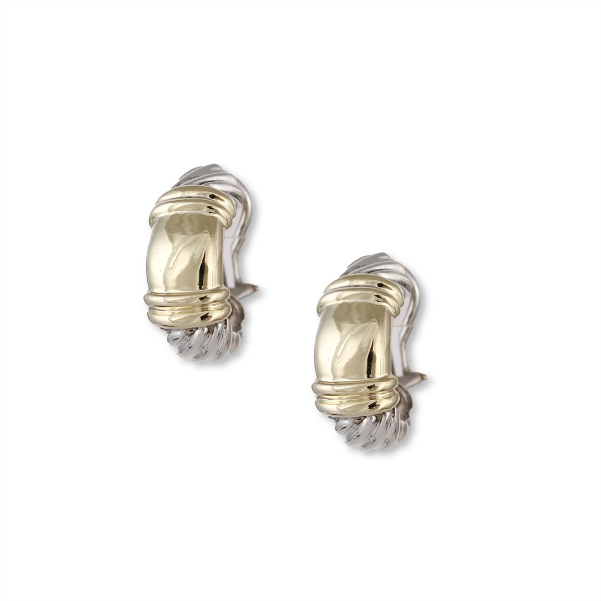 David Yurman Metro Hoop Earrings