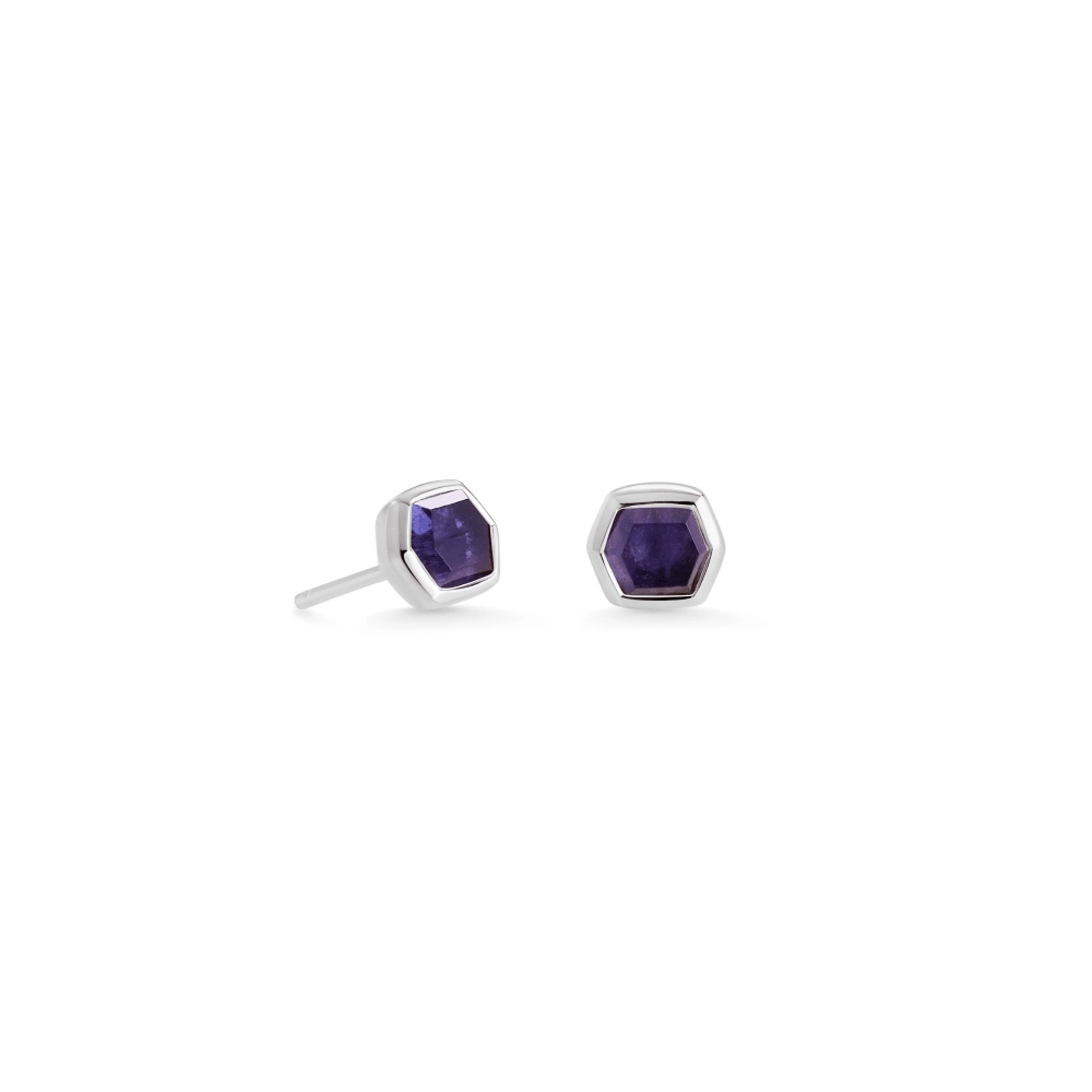 Kendra Scott Davie Stud Earrings in Iolite