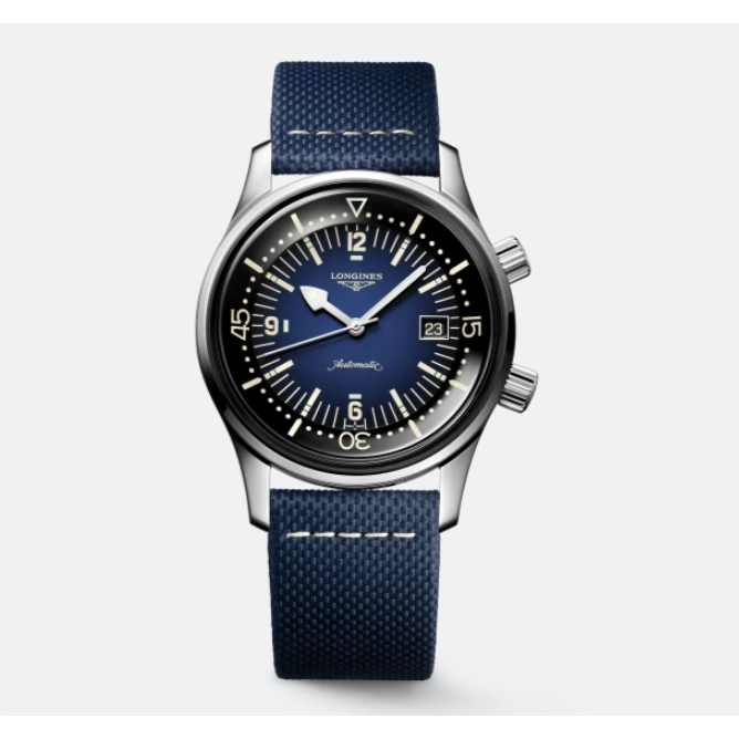 Longines Legend Diver Stainless Steel Blue Dial 42mm Automatic