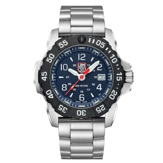 Luminox Navy SEAL Stainless Steel Blue Dial