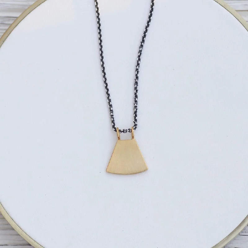 Wedge Amulet - Gold Plate