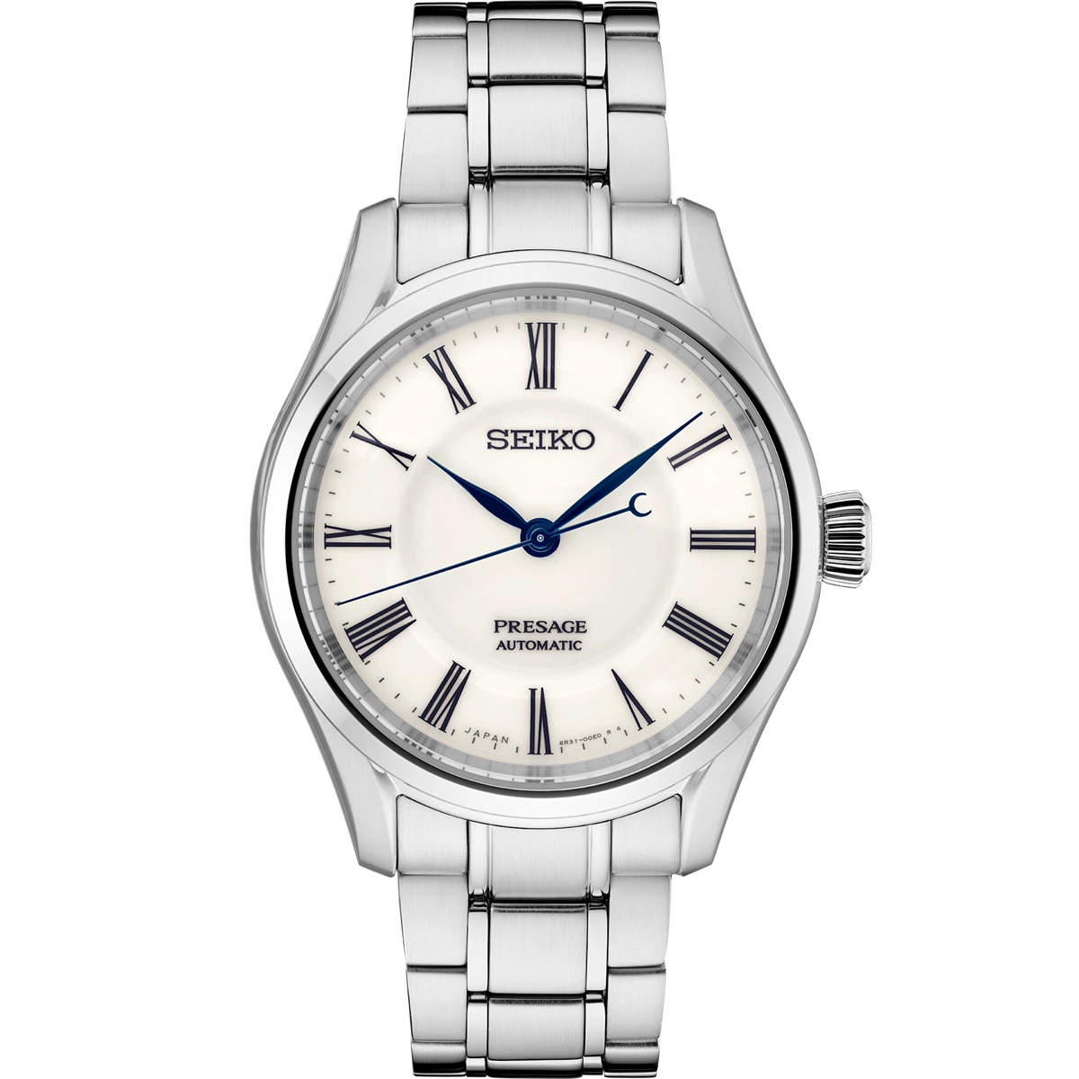 Seiko Presage White Dial Stainless Steel 40.5mm Automatic