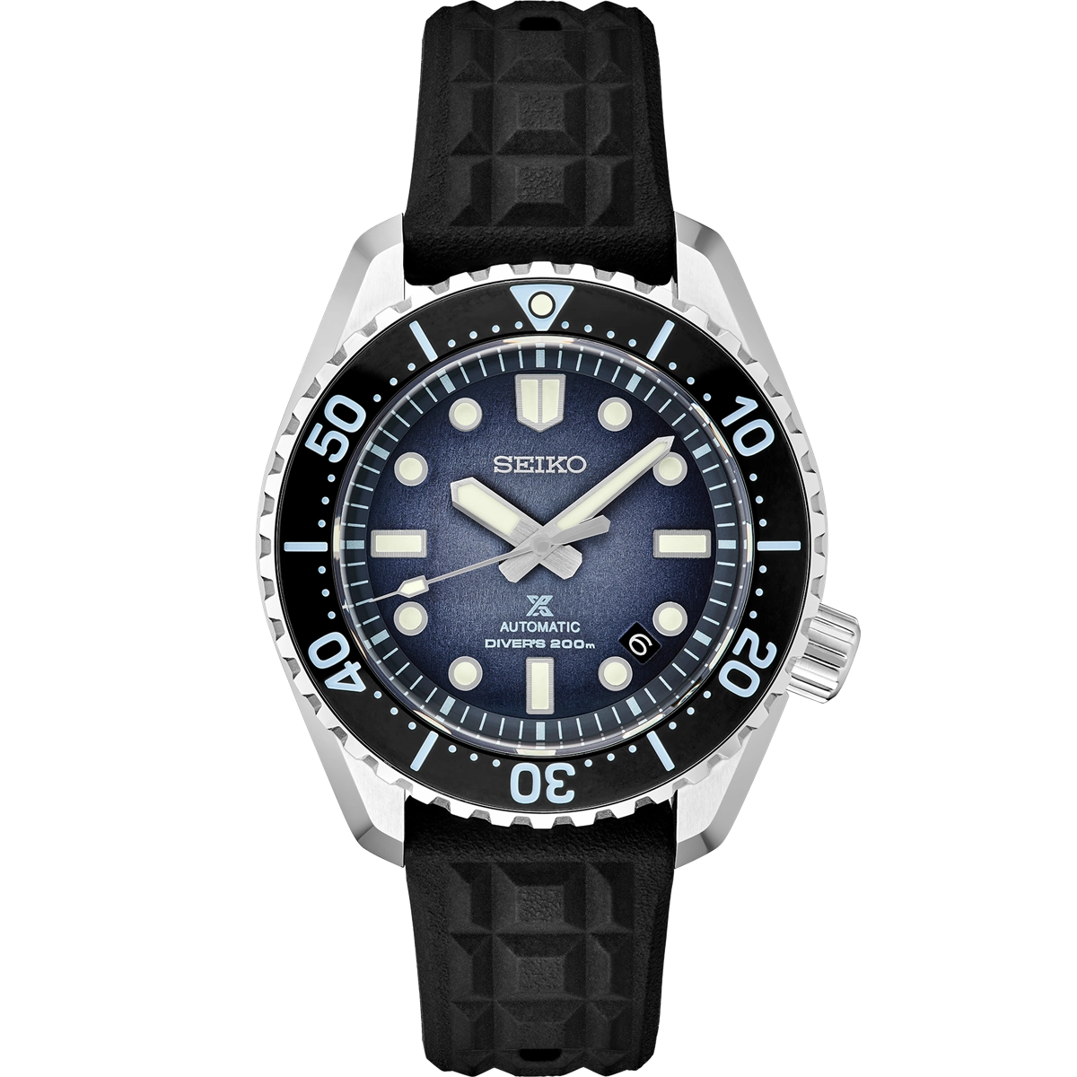 Seiko Prospex Limited Edition Dark Blue Dial Silicone Strap 42.6mm Automatic